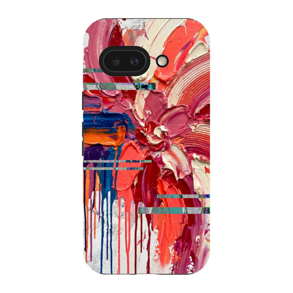 Abstract Florals by Frida Lövström — Pixel 9A Tough Case — Finnaij