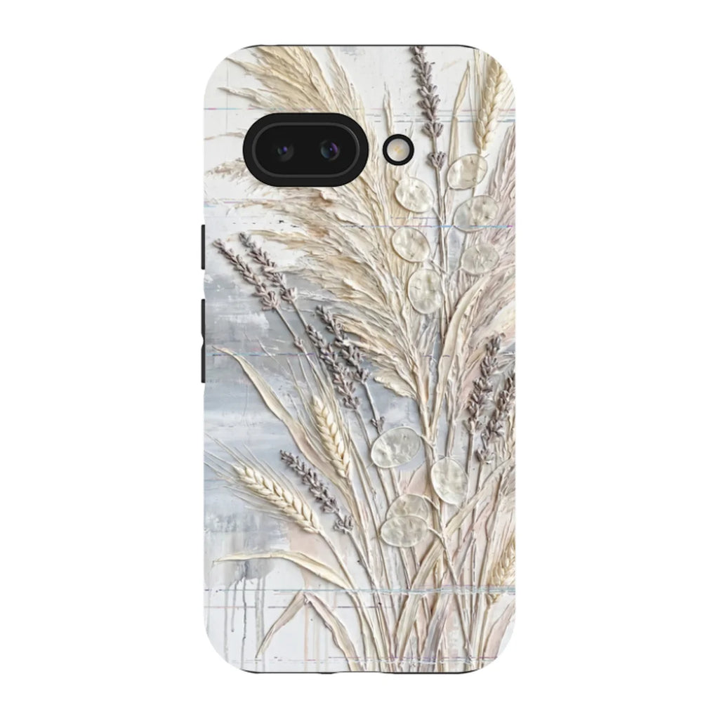 Dried Flowers and Grasses by Frida Lövström — Pixel 9A Tough Case — Finnaij