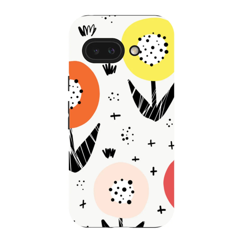 Botanical Doodle — Pixel 9A Tough Case — Finnaij