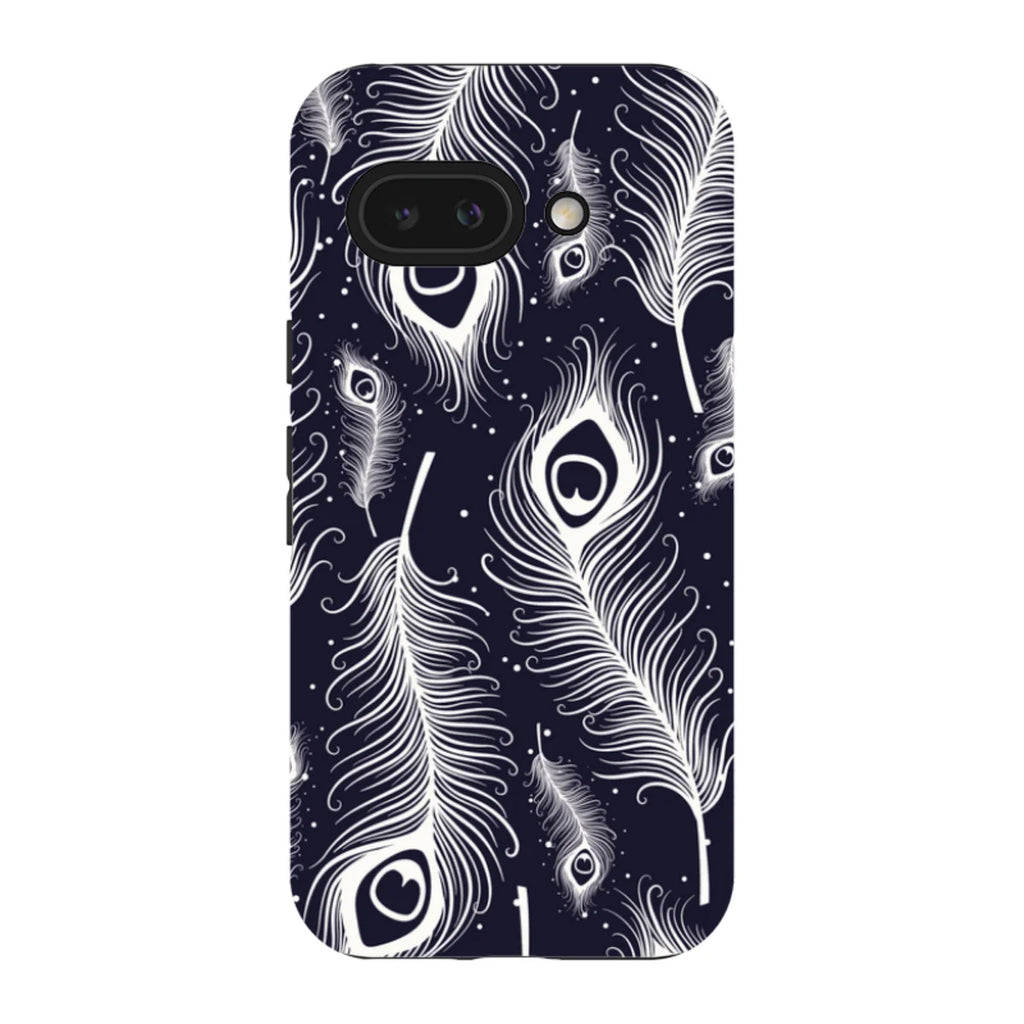 Feathers in Bloom — Pixel 9A Tough Case — Finnaij