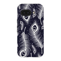 Feathers in Bloom — Pixel 9A Tough Case — Finnaij