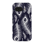 Feathers in Bloom — Pixel 9A Tough Case — Finnaij