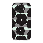 Bold Floral Black — Pixel 9A Tough Case — Finnaij
