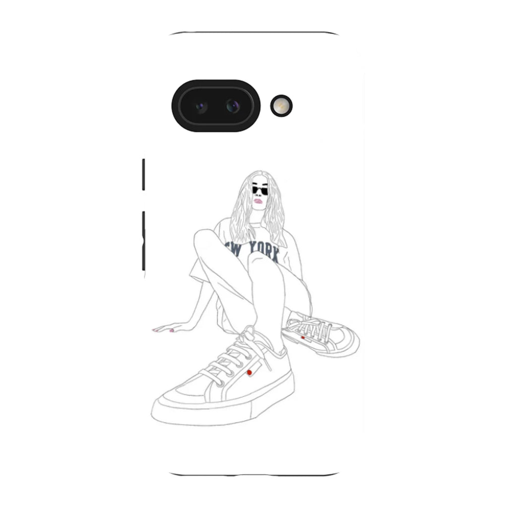 New York by Keagan Haight — Pixel 9A Tough Case — Finnaij