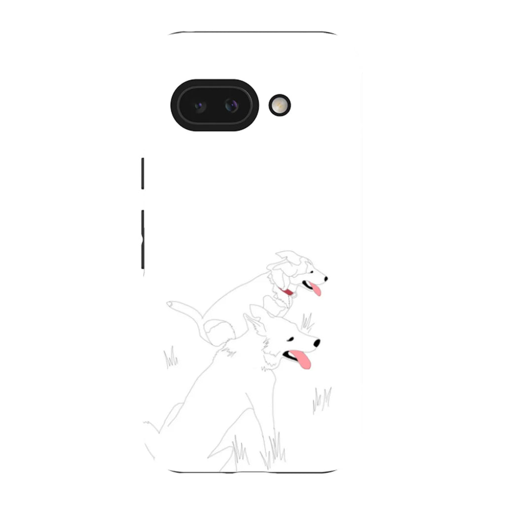 Sunny and Kit Kat by Keagan Haight — Pixel 9A Tough Case — Finnaij
