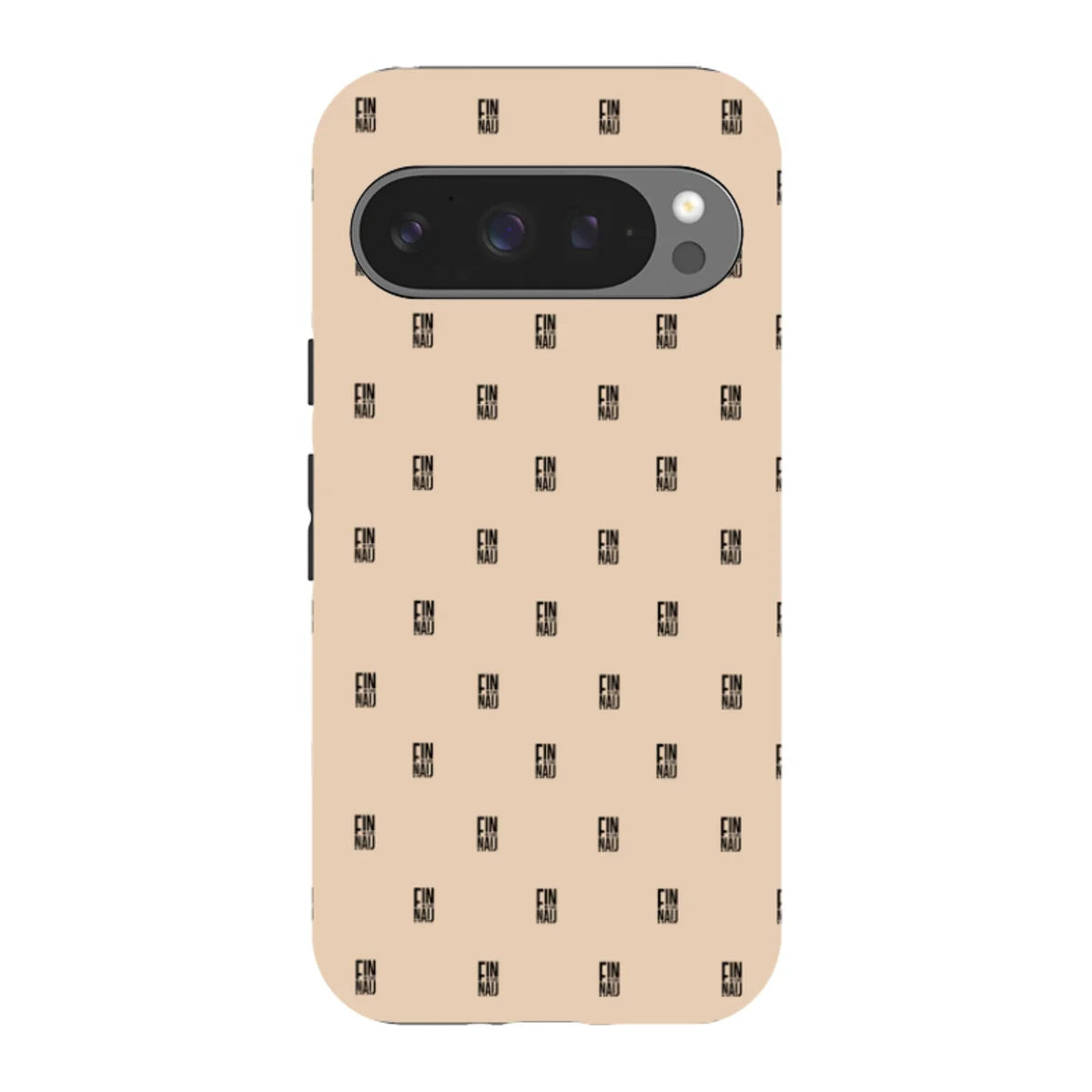 Monogram Beige Harvest — Pixel 9 Pro Tough Case — Finnaij