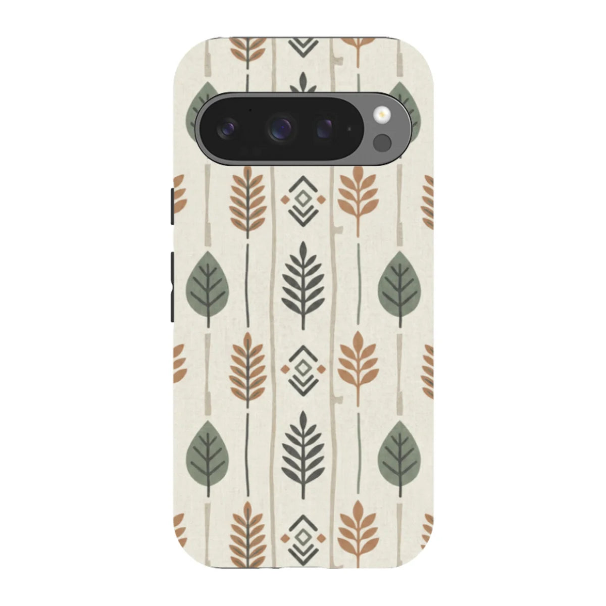 Birch and Linen Pattern by Elsi Vaarala — Pixel 9 Pro Tough Case — Finnaij