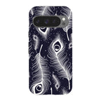 Feathers in Bloom — Pixel 9 Pro Tough Case — Finnaij