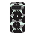 Bold Floral Black — Pixel 9 Pro Tough Case — Finnaij