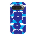 Bold Floral Blue — Pixel 9 Pro Tough Case — Finnaij