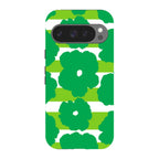 Bold Floral Green — Pixel 9 Pro Tough Case — Finnaij