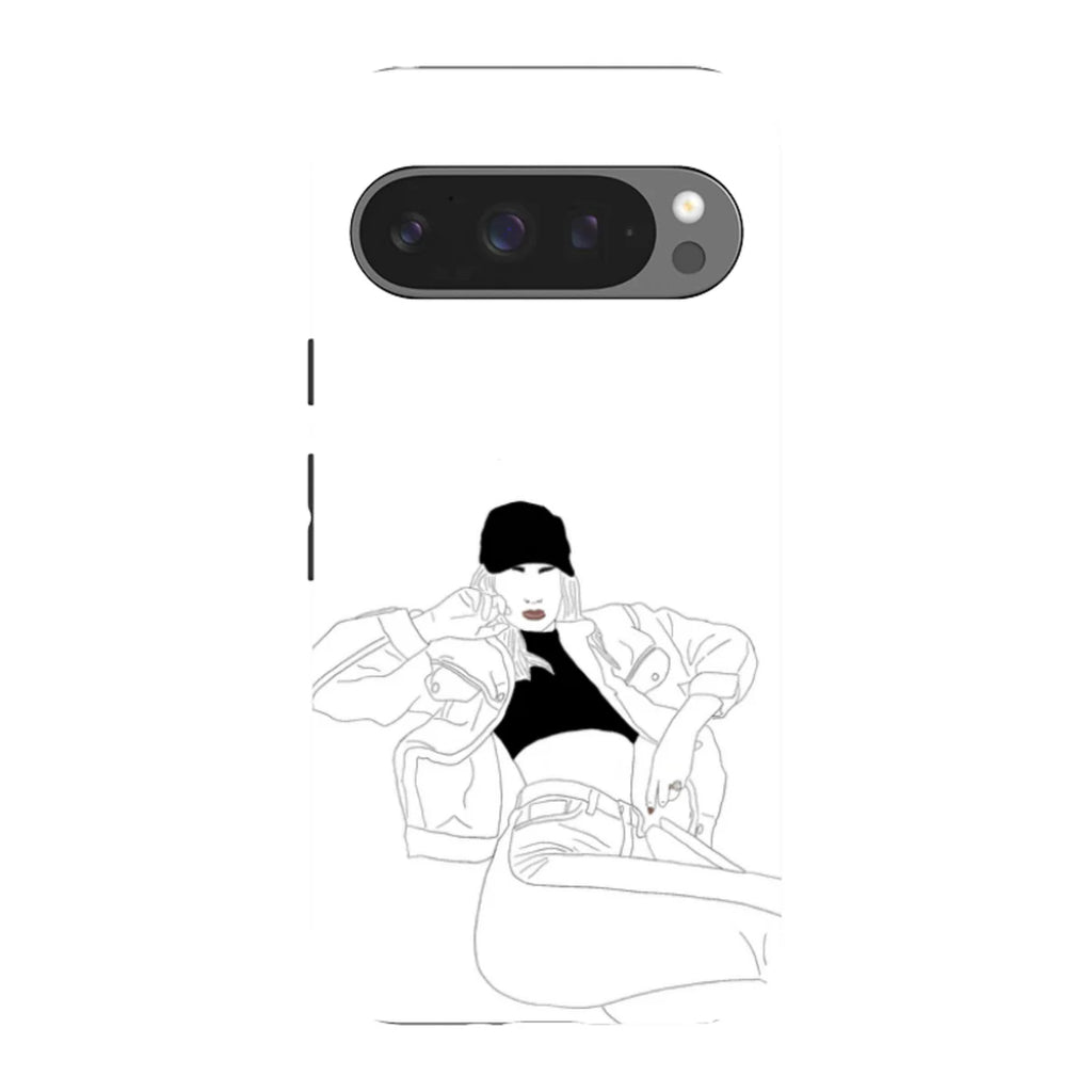 Black Cap by Keagan Haight — Pixel 9 Pro Tough Case — Finnaij