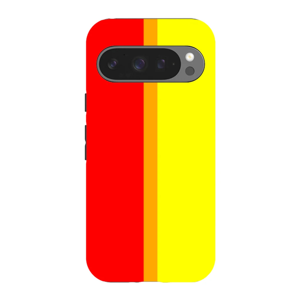 Rainbow Series Red Yellow — Pixel 9 Pro Tough Case — Finnaij