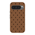 Monogram Chocolate Lover — Pixel 9 Pro Tough Case — Finnaij