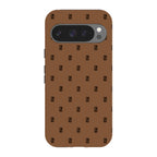 Monogram Chocolate Lover — Pixel 9 Pro Tough Case — Finnaij