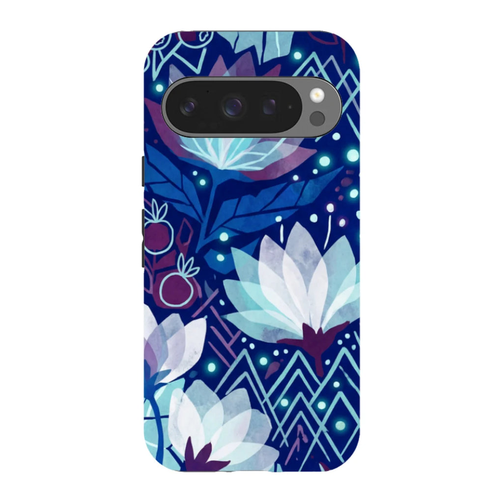 Frozen Lake Petals by Aino Kallio — Pixel 9 Pro Tough Case — Finnaij