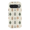 Birch and Linen Pattern by Elsi Vaarala — Pixel 9 Pro Tough Case — Finnaij