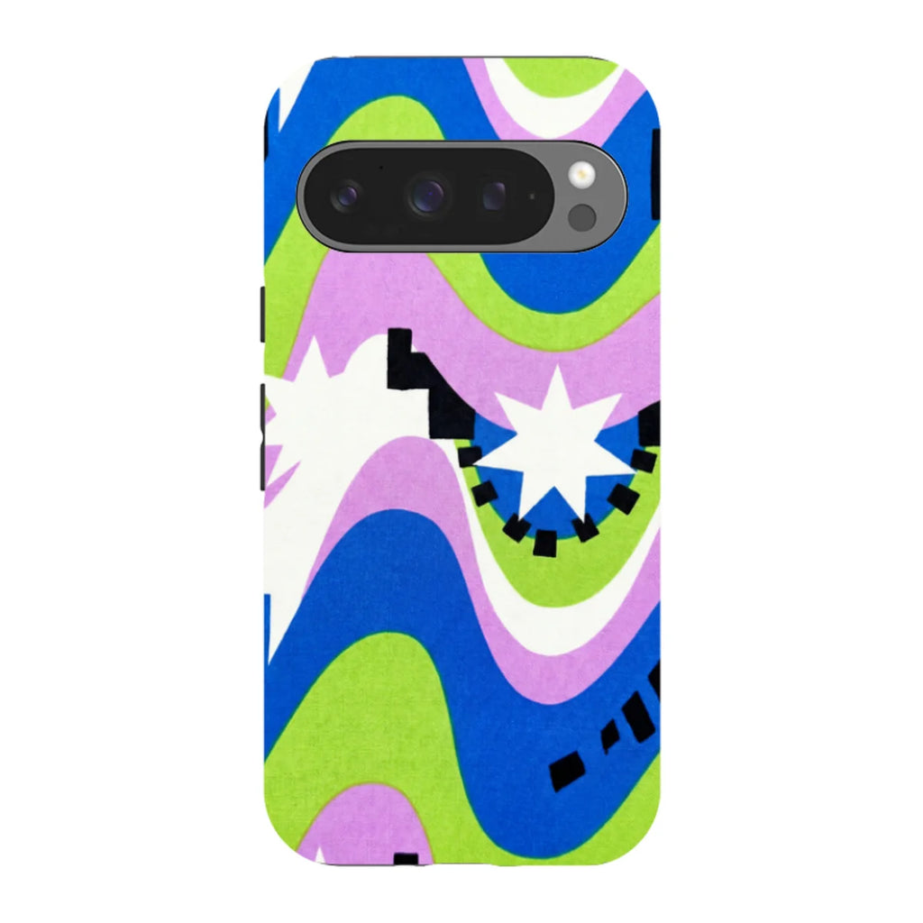 Aurora Pop Burst by Salla Niemi — Pixel 9 Pro Tough Case — Finnaij