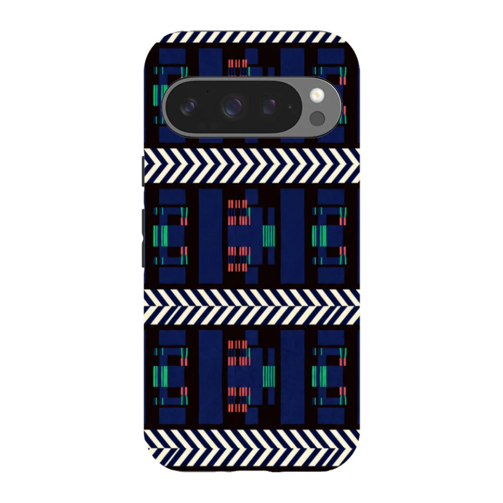 Midnight Aso-Oke by Ada Okoye — Pixel 9 Pro Tough Case — Finnaij
