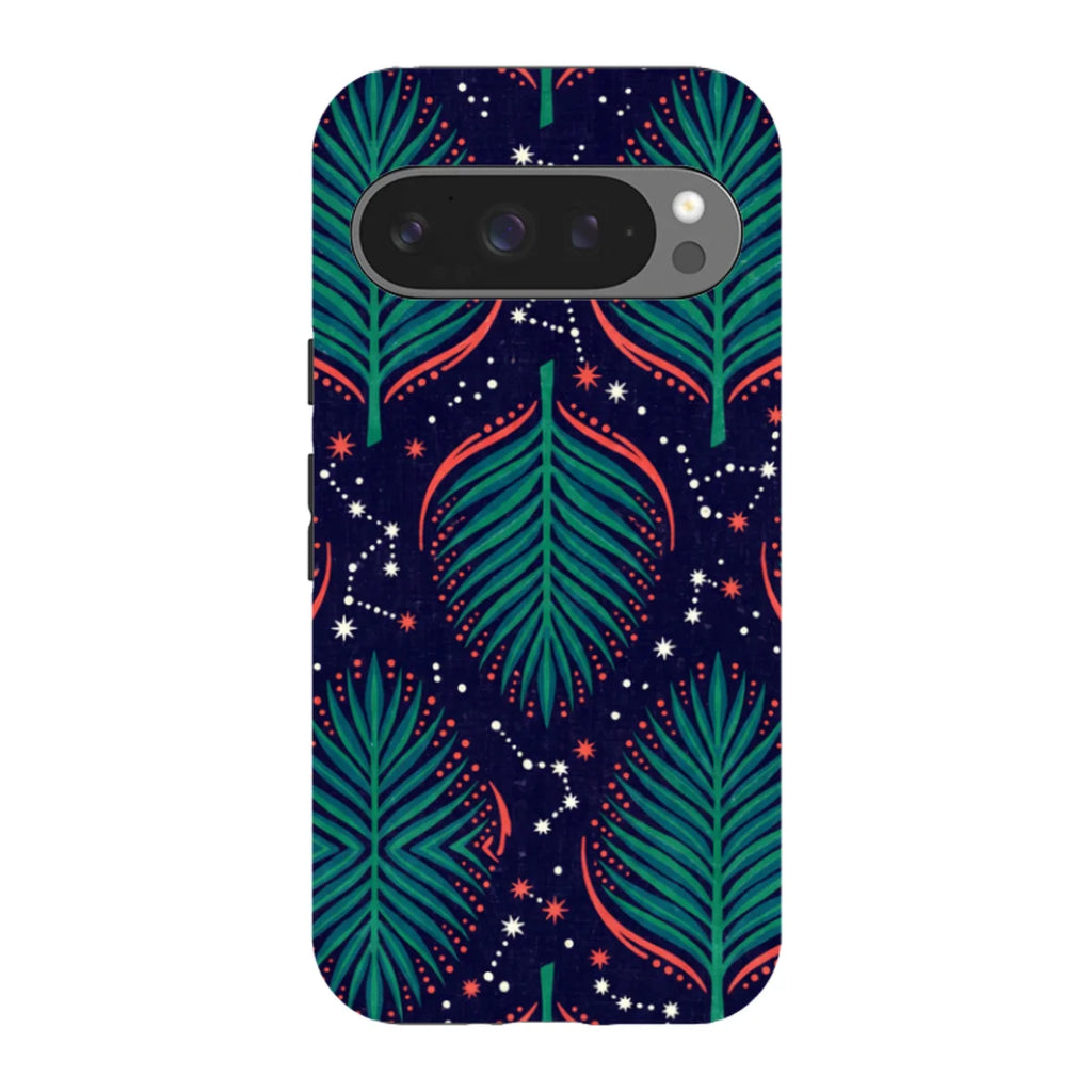 Palm Frond Constellations by Ada Okoye — Pixel 9 Pro Tough Case — Finnaij
