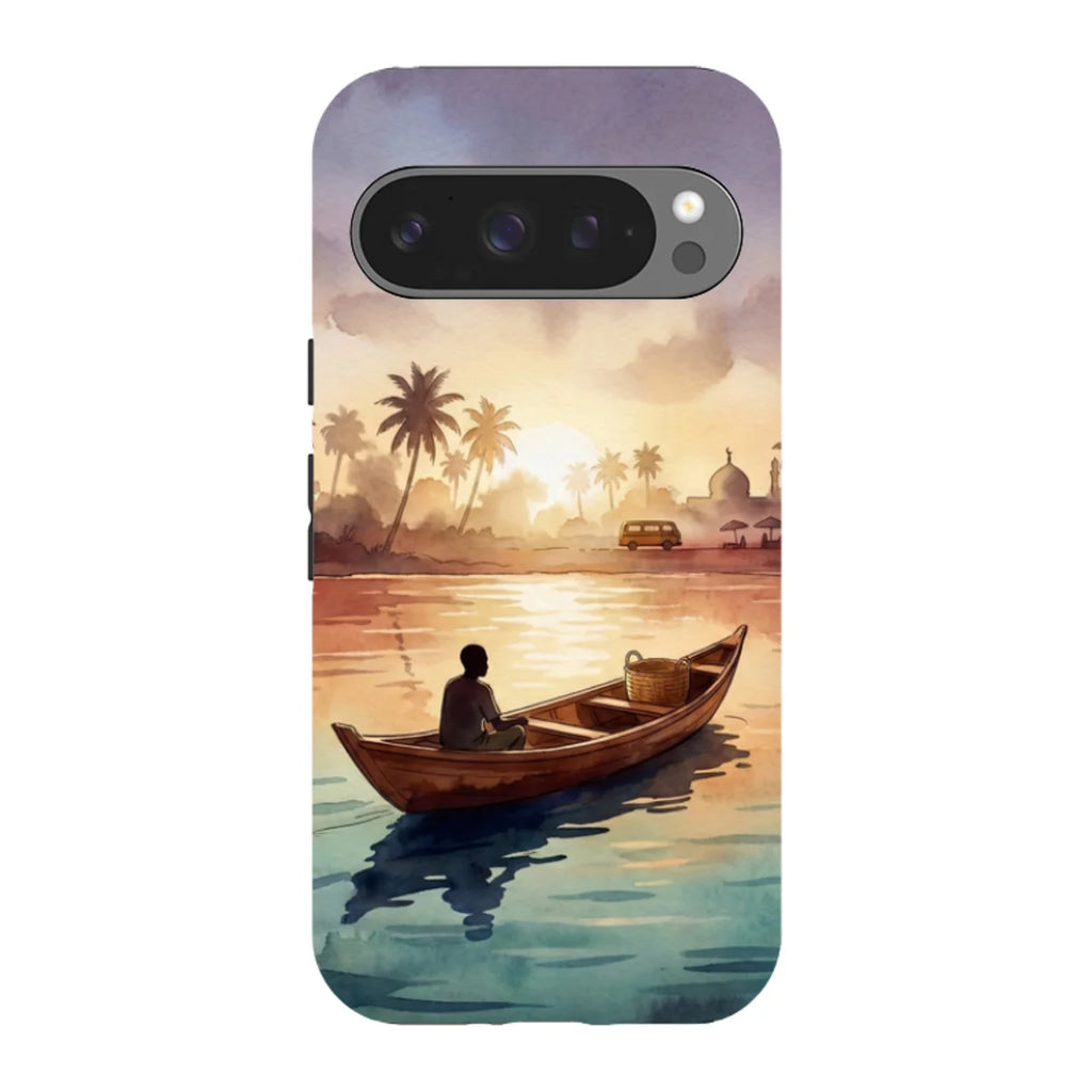 Lagoon Morning by Tobi Akinyemi — Pixel 9 Pro Tough Case — Finnaij