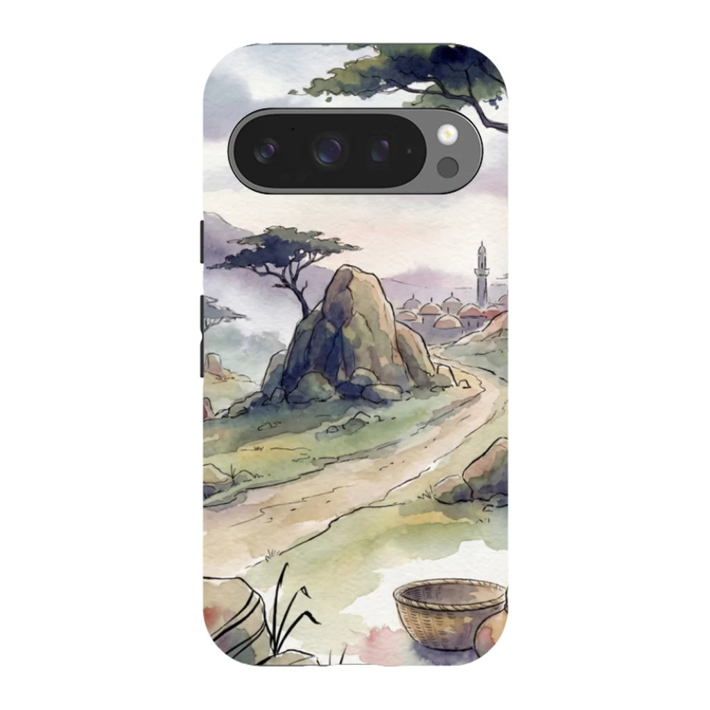 Jos Plateau Cool Light by Tobi Akinyemi — Pixel 9 Pro Tough Case — Finnaij