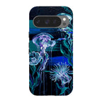 Deep-Sea Underwater Botanical Fantasy by Frida Lövström — Pixel 9 Pro Tough Case — Finnaij