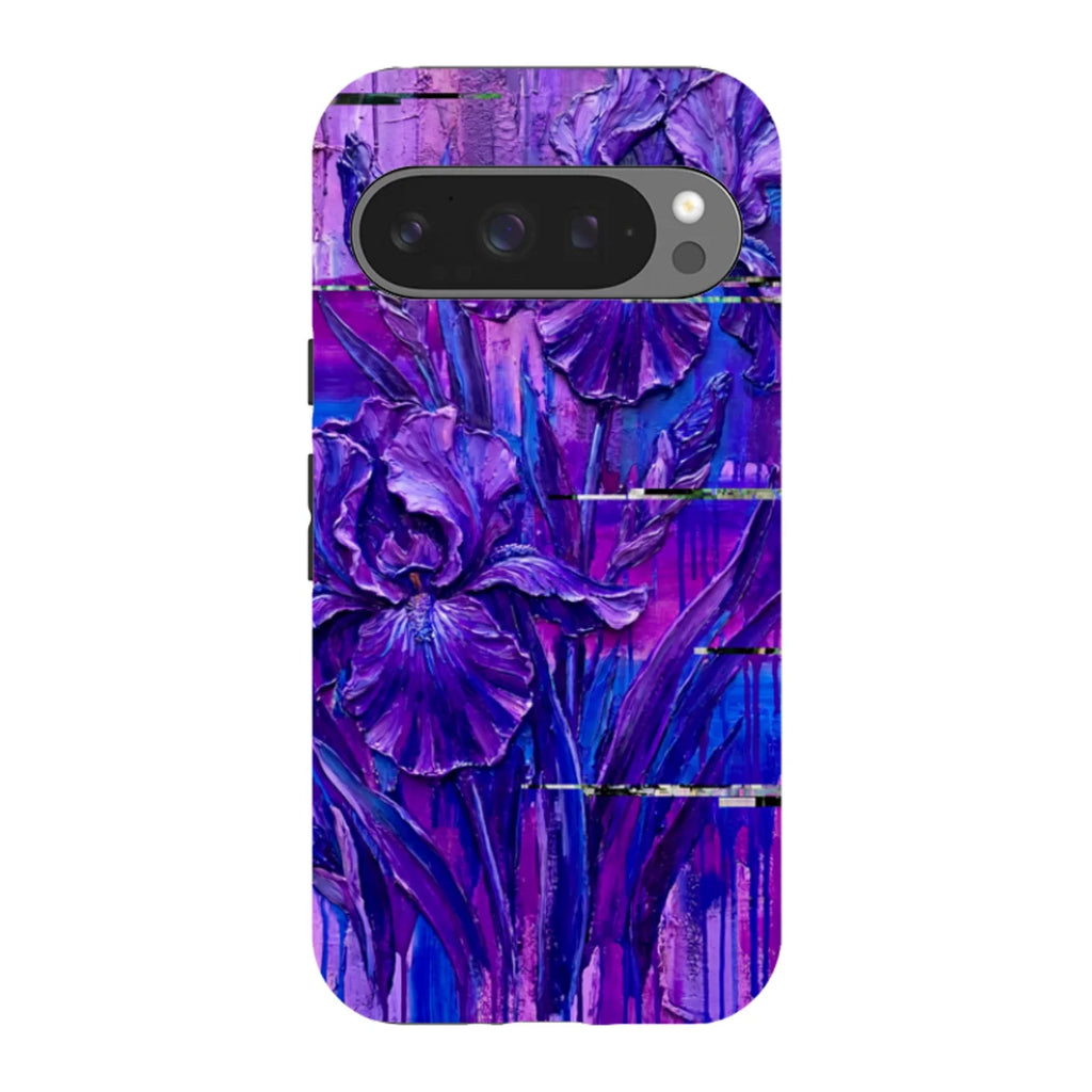 Iris Flowers by Frida Lövström — Pixel 9 Pro Tough Case — Finnaij
