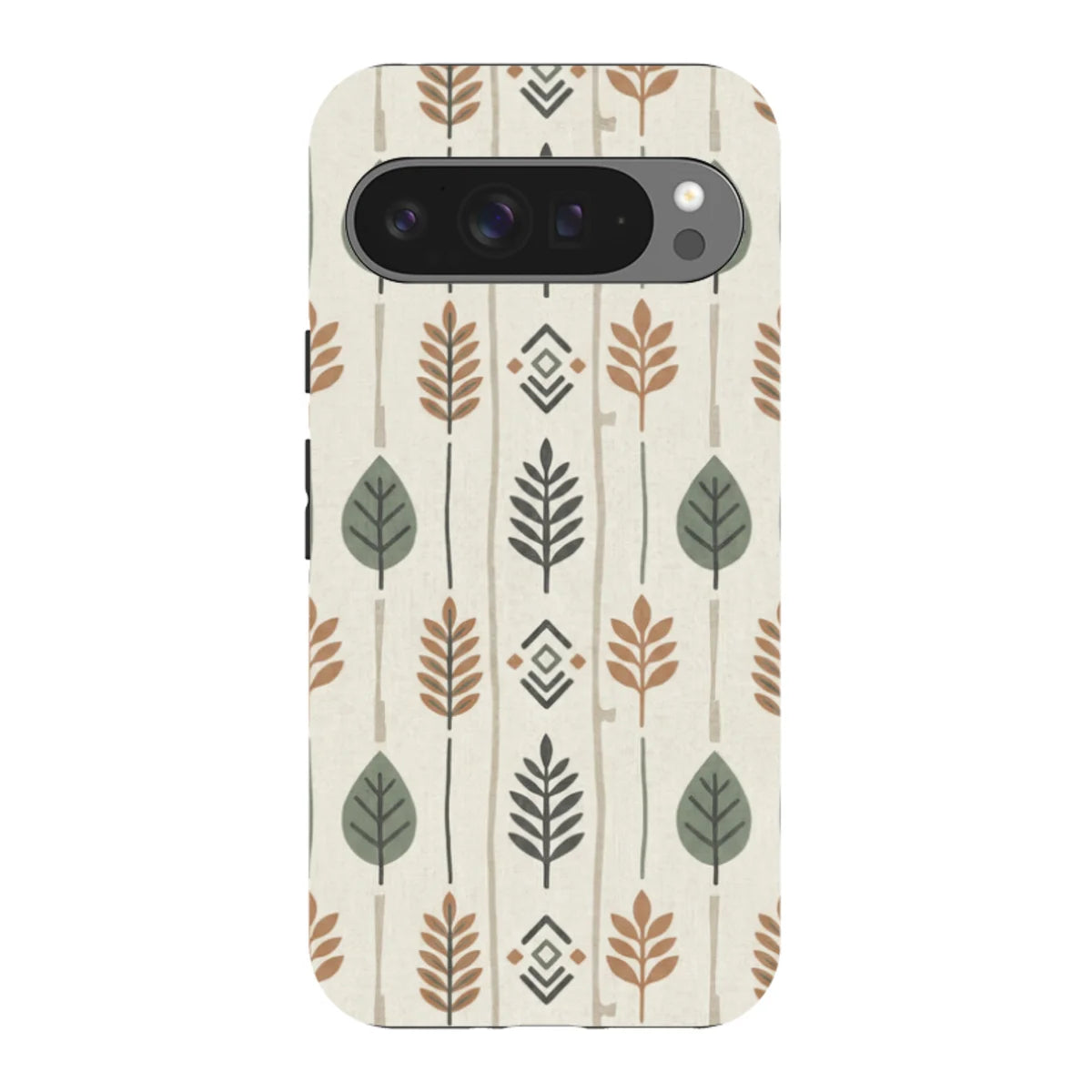 Birch and Linen Pattern by Elsi Vaarala — Pixel 9 Pro XL Tough Case — Finnaij