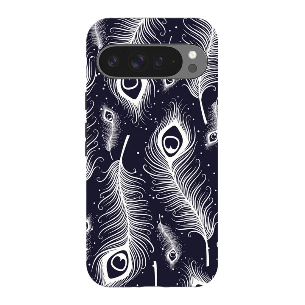Feathers in Bloom — Pixel 9 Pro XL Tough Case — Finnaij