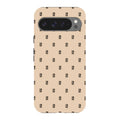 Monogram Beige Harvest — Pixel 9 Pro XL Tough Case — Finnaij