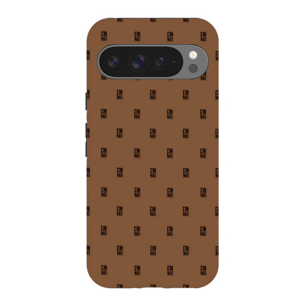 Monogram Chocolate Lover — Pixel 9 Pro XL Tough Case — Finnaij
