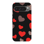 Red Hearts — Pixel 9 Pro XL Tough Case — Finnaij
