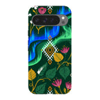 Aurora Birch Bloom by Aino Kallio — Pixel 9 Pro XL Tough Case — Finnaij
