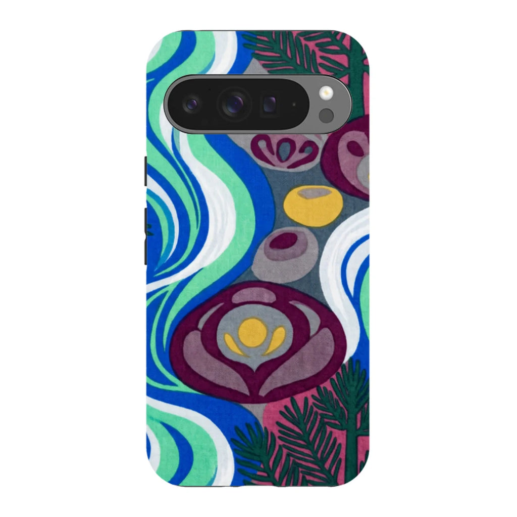 Sauna Bloom Motif by Aino Kallio — Pixel 9 Pro XL Tough Case — Finnaij
