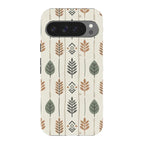 Birch and Linen Pattern by Elsi Vaarala — Pixel 9 Pro XL Tough Case — Finnaij