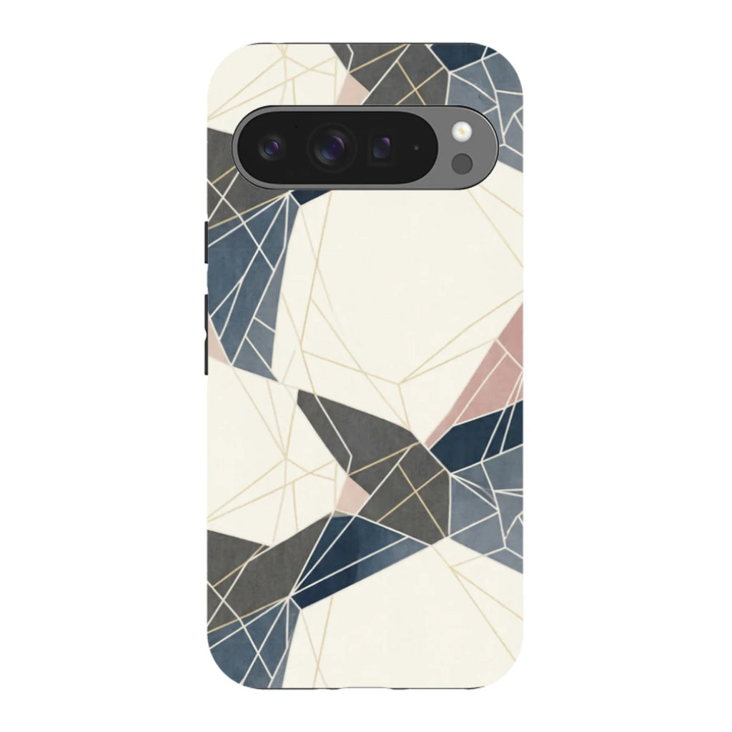 Frozen Lake Geometry by Elsi Vaarala — Pixel 9 Pro XL Tough Case — Finnaij