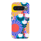 Midnight Sun Mod Bloom by Salla Niemi — Pixel 9 Pro XL Tough Case — Finnaij