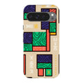 Ankara Blocks on Sand by Ada Okoye — Pixel 9 Pro XL Tough Case — Finnaij