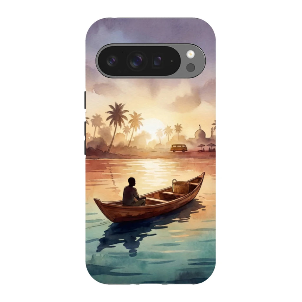 Lagoon Morning by Tobi Akinyemi — Pixel 9 Pro XL Tough Case — Finnaij