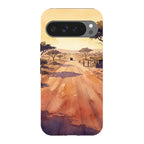 Laterite Road Golden Hour by Tobi Akinyemi — Pixel 9 Pro XL Tough Case — Finnaij