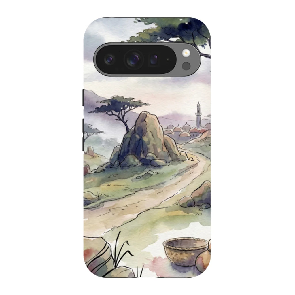 Jos Plateau Cool Light by Tobi Akinyemi — Pixel 9 Pro XL Tough Case — Finnaij