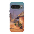 City Edge Quiet Street by Tobi Akinyemi — Pixel 9 Pro XL Tough Case — Finnaij