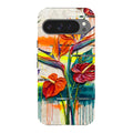 Tropical Flowers by Frida Lövström — Pixel 9 Pro XL Tough Case — Finnaij
