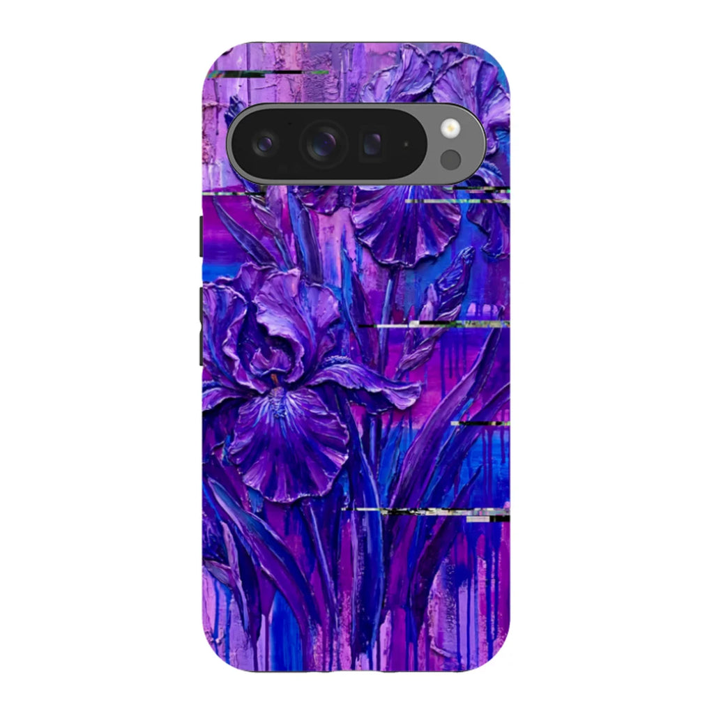 Iris Flowers by Frida Lövström — Pixel 9 Pro XL Tough Case — Finnaij