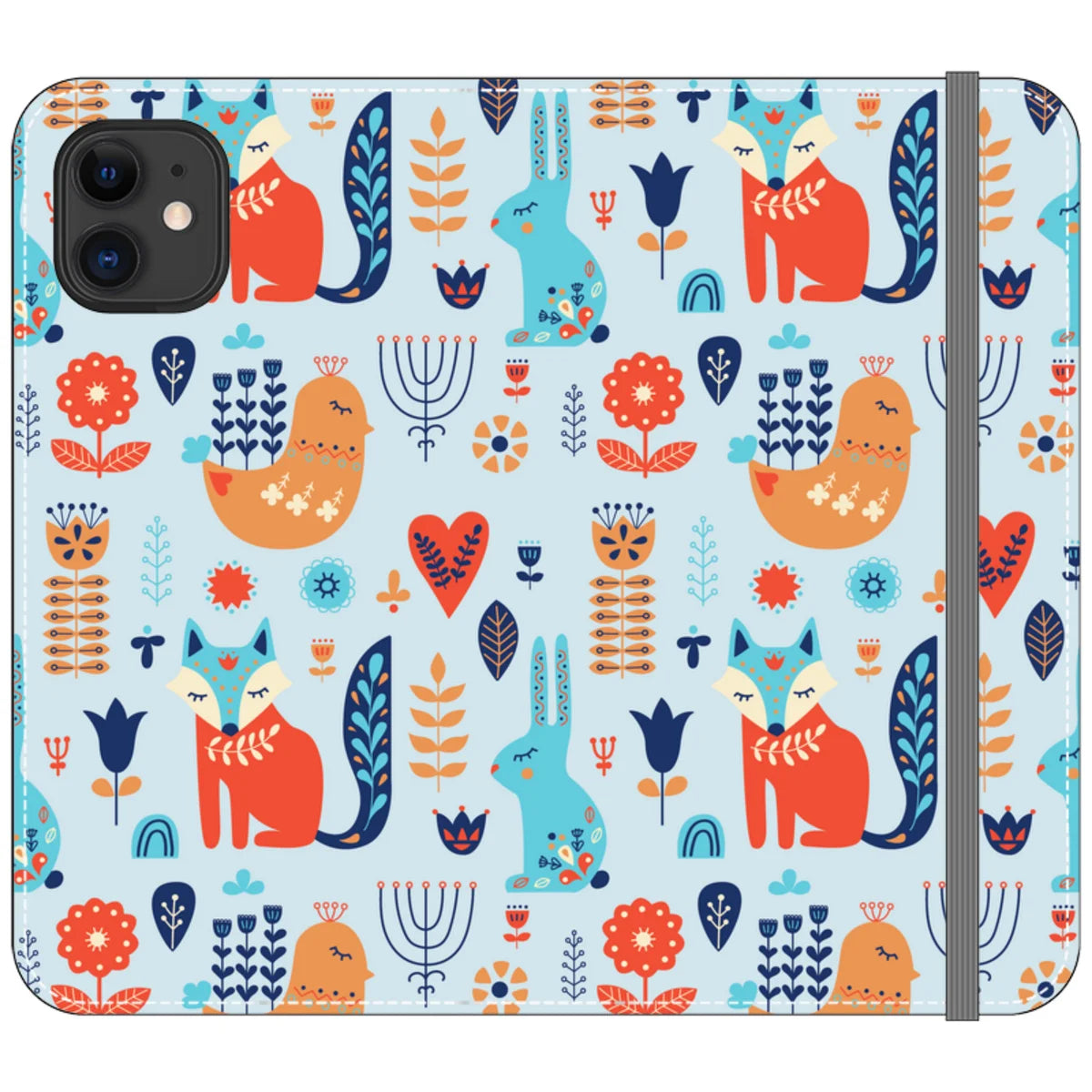 Nordic Ornament — iPhone 11 Wallet Case — Finnaij