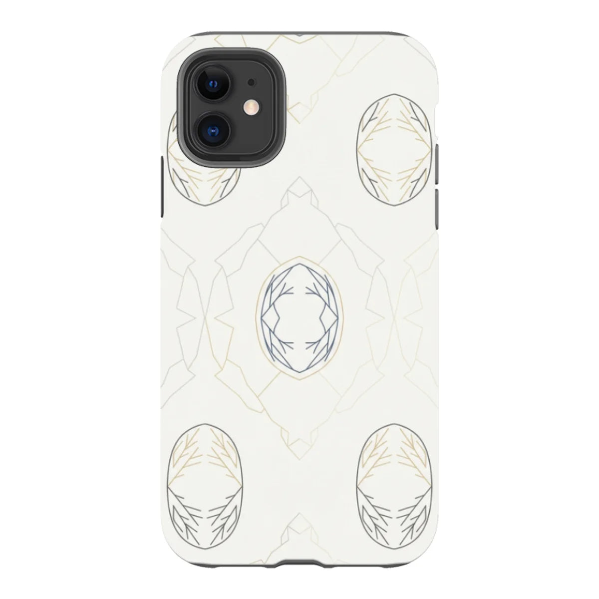 Frozen Lake Silence by Elsi Vaarala — iPhone 11 Tough Case — Finnaij