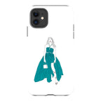 Blue Dress by Keagan Haight — iPhone 11 Tough Case — Finnaij