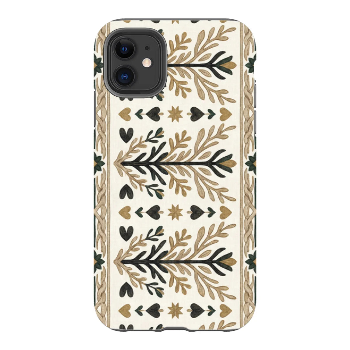 Heritage Border by Elsi Vaarala — iPhone 11 Tough Case — Finnaij