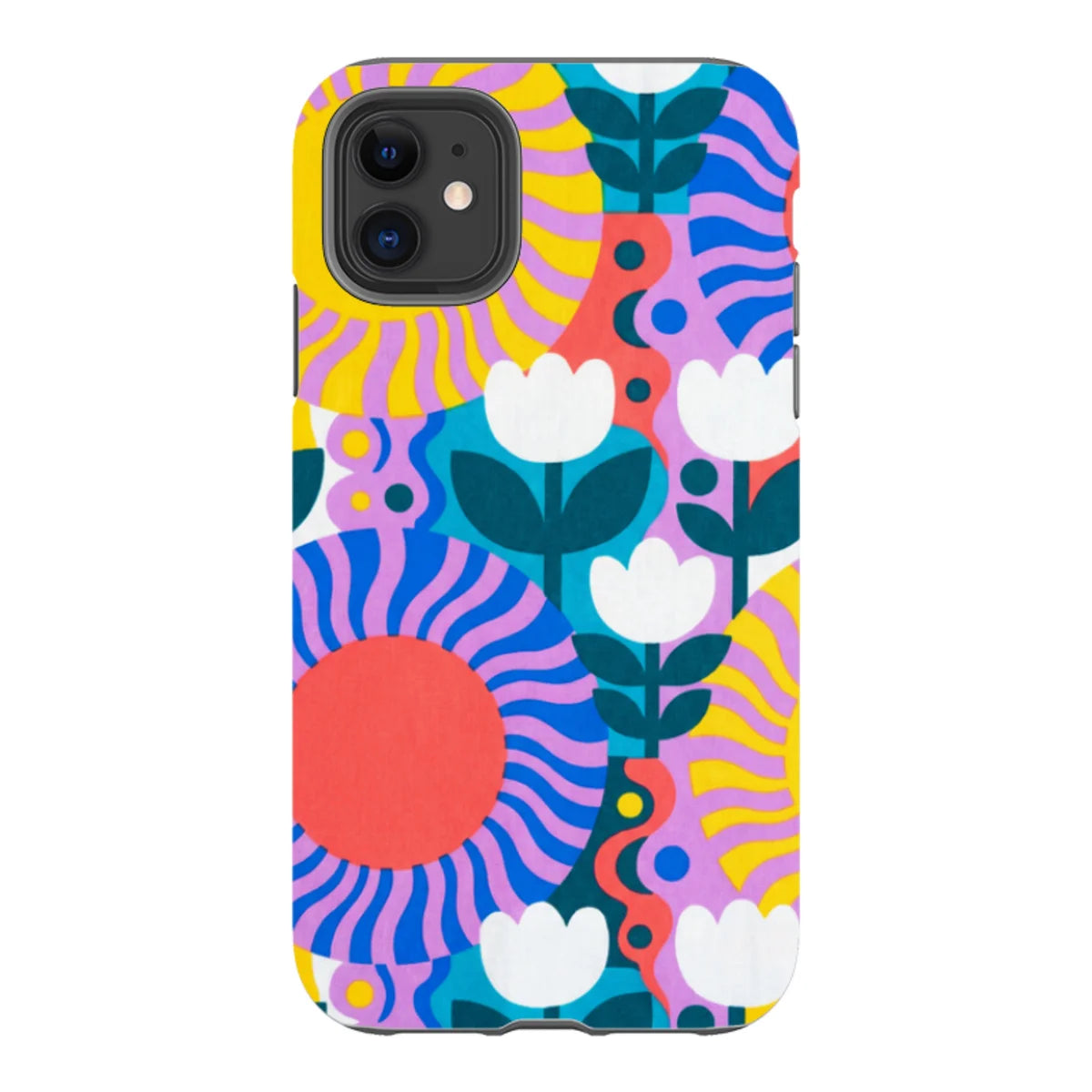 Midnight Sun Mod Bloom by Salla Niemi — iPhone 11 Tough Case — Finnaij